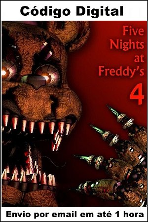 Como jogar FNAF 4 ou Five Nights at Freddy's 4