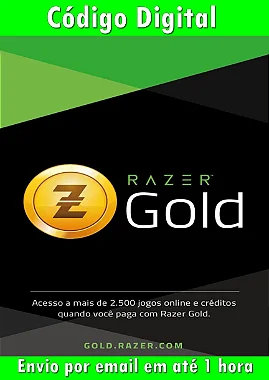 Cartão Presente Rixty / Razer Gold BR - R$5