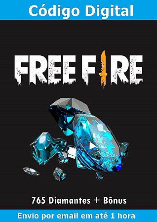 Free Fire - 310 Diamantes +10% de Bônus
