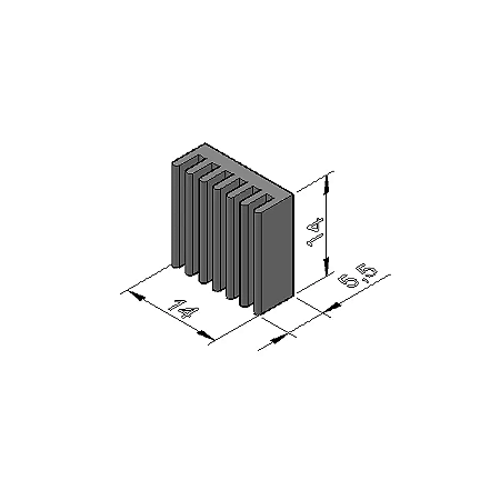 Dissipador de Calor modelo RDD 1406-14 FT SA