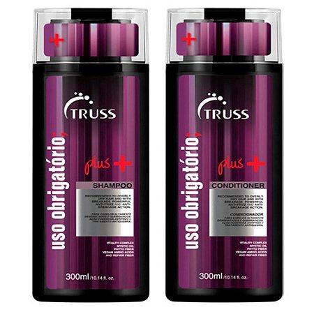 Truss Uso Obrigatório Plus+ Shampoo E Condicionador 300ml