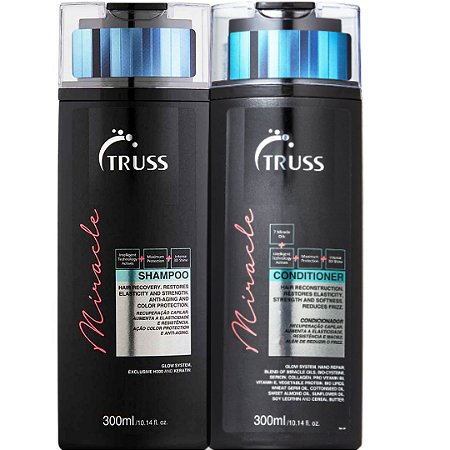Truss Kit Miracle Sh 300ml+ Cd 300ml + Amostra