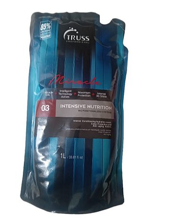 Truss Miracle Refil Econômico Intensive Nutrition - 1Litro