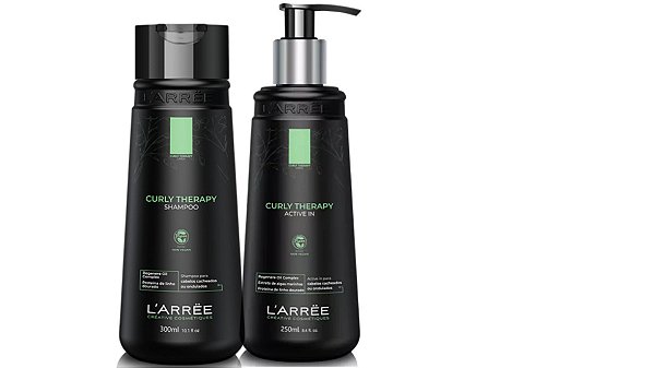 L'arrëe Curly Therapy kit Shampoo 300ml e Active In - 250ml