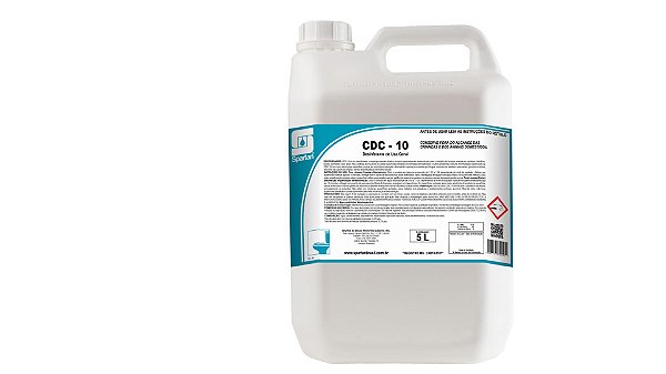 Spartan CDC-10 Desinfetante de Uso Geral - 5 Litros