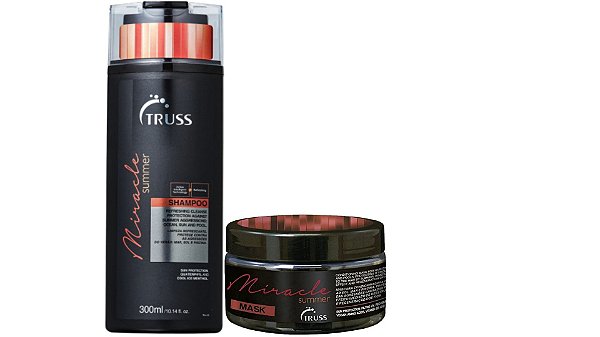 Truss Summer Kit Shampoo (venc:11/24) E Máscara (venc:10/24)