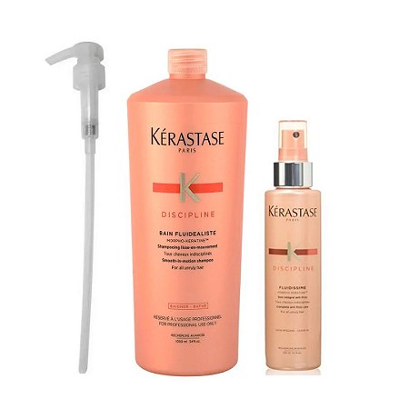 Kérastase Discipline - Shampoo 1L+ Leave-in 150ml