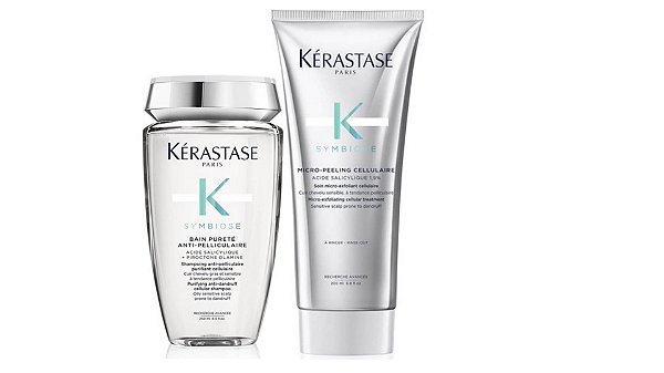 Kérastase Symbiose Sh Bain Pureté e Soin Micro-Peeling200ml