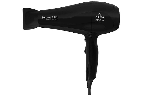 Gama Italy Eleganza Plus Ceramic Ion2100W Secador Preto 127V