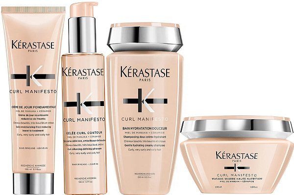 L'oréal Curl Manifesto Sh250ml+Creme150ml+Másc200g+Gelé150ml