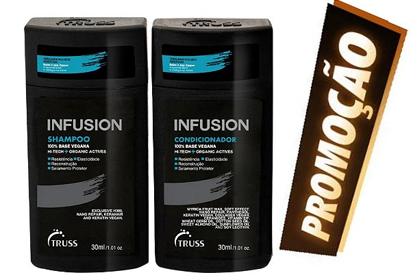 Truss Infusion Mini Shampoo e Condicionador 30ml(Venc:10/24)