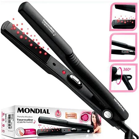 Mondial Prancha Alisadora Tourmaline Ceramic P-15 - Bivolt