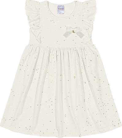 Fantoni Vestido Infantil  M.M Rotativa Brilho (50552)