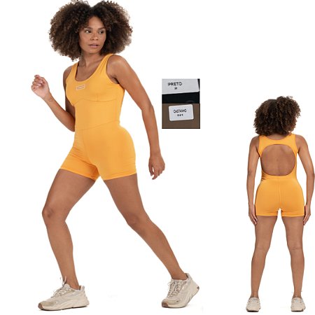 Macaquinho Fitness Soft Pureza (9007)