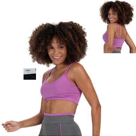 Top Fitness com Bojo e Tiras (12080)