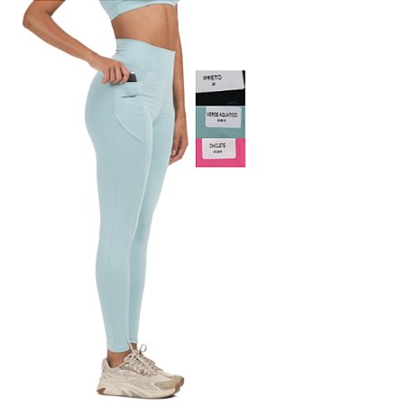 Calça Fitness Soft Com Bolso (Ref:4003)