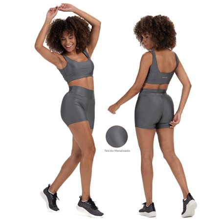 Conjunto Fitness Top + Short Universo (Ref:3807)