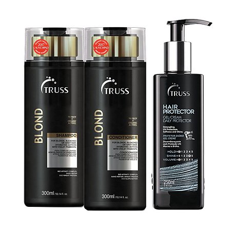 Truss Blond Sh 300ml + Cd 300ml + Hair Protector