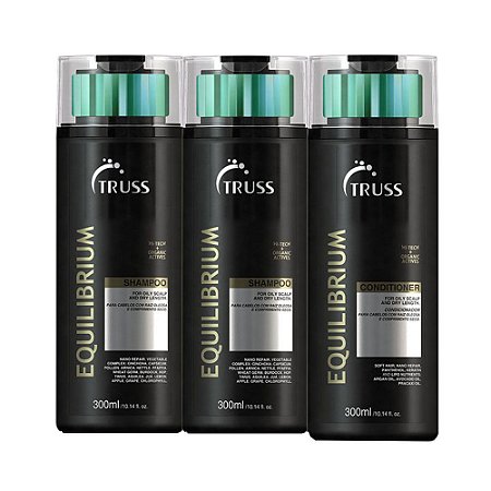 Truss Equilibrium (2)Shampoo 300ml + (1)Condicionador 300ml