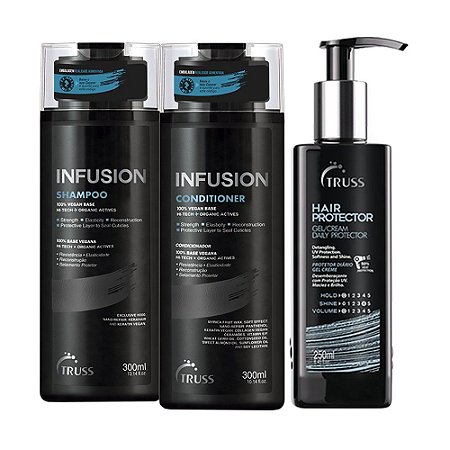 Truss Infusion Sh 300ml + Cd 300ml + Hair Protector