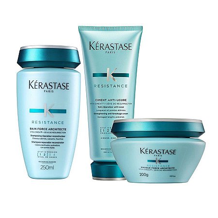 Kérastase Résistance Force Architecte Sh250ml + Masc.200g + Anti-Usure