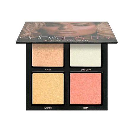 Huda Beauty 3D Highlighter Pink Sands Palette