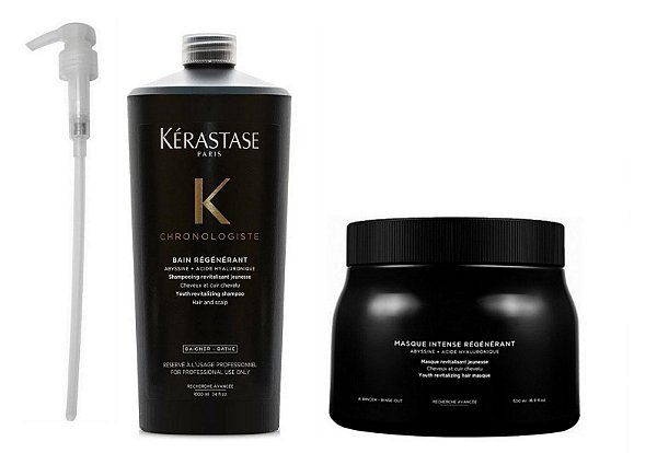 Kérastase Chronologiste Régénérant Sh 01lt e Máscara 500ml