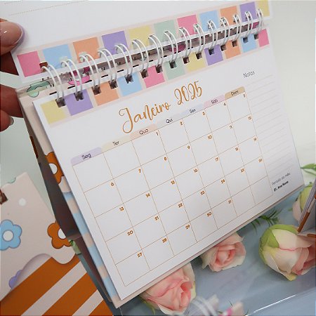 Calendário A5 2025 - UAU