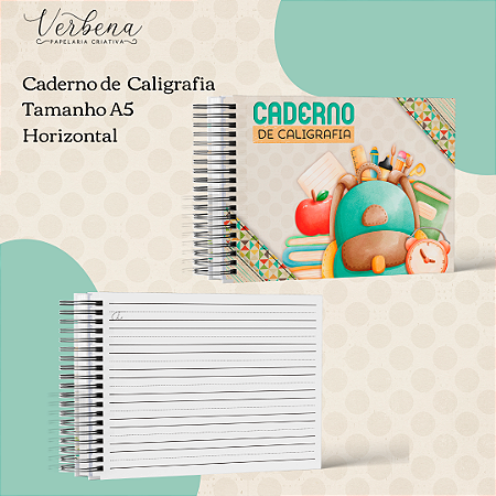 Caderno de Caligrafia • Mochila