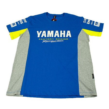 Camiseta algodão Yamaha