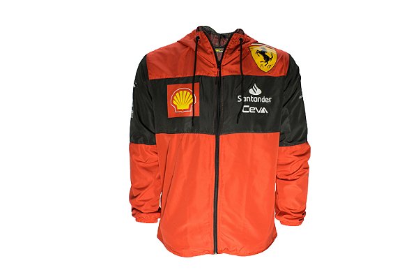 Jaqueta corta vento Ferrari F1