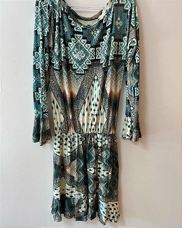 vestidos manga longa soltinho