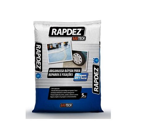 Argamassa para reparo Rapido  Rapdez (5 Kg)- Bautech