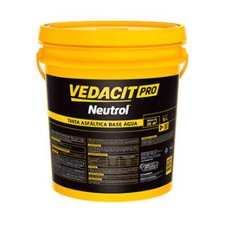 Pintura asfáltica Neutrol Acqua  18 L- Vedacit