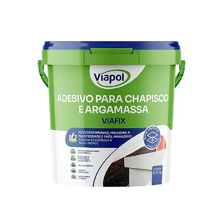 Aditivo Adesivo Para Chapisco E Argamassa Viafix (3,6l) - Viapol