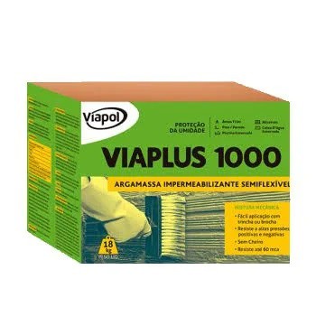 Impermeabilizante Semiflexível Viaplus 1000  (18 Kg) - Viapol