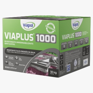 Viaplus 1000 impermeabilizante semi flexivel (18 Kg) - Viapol