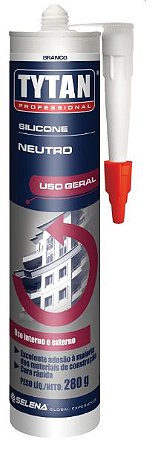 Silicone Neutro Tytan 280G Branco