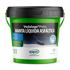 Impermeabilizante Asfaltico Vedalage Preto (3,6 kg) - Viapol