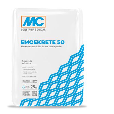 Microconcreto Mc Emcekrete 50 (25 Kg) - Mc Bauchemie