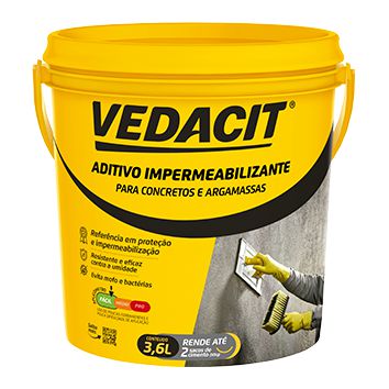 Aditivo Impermeabilizante Vedacit - 3,6 L