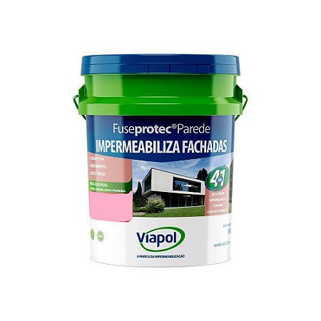 Impermeabilizante para parede Fuseprotec (14 L/18 Kg)- Viapol