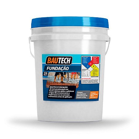 Aditivo Cristalizante Impermeabilizante para fundação (25 Kg)- Bautech