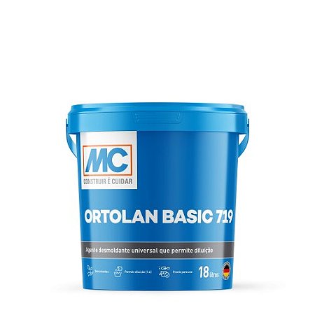 Agente Desmoldante Universal Ortolan 719 (18l) - Mc Bauchemie
