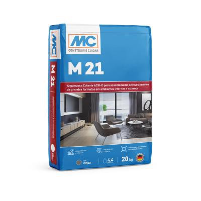 Argamassa Colante Grandes Formatos M21 Cinza - Mc Bauchemie