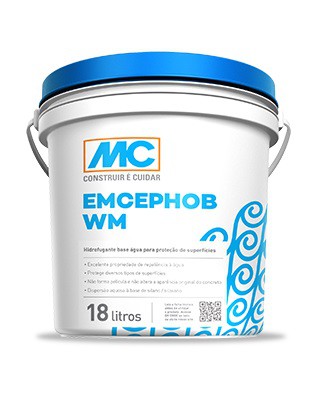 Hidrofugante base de água Emcephob WM (18 l) -Mc Bauchemie