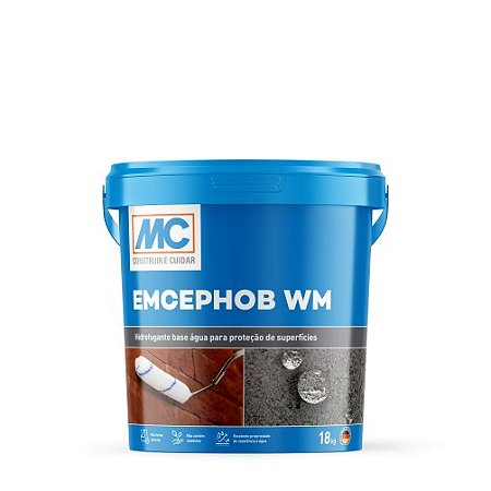 Hidrofugante base de água Emcephob WM (18 l) -Mc Bauchemie