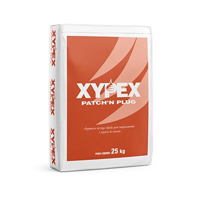 Argamassa de pega rápida Mc Xypex Patch'N Plug (25Kg) - Mc Bauchemie