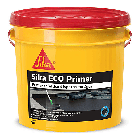 Primer Asfáltico Sika Eco Primer - 18 L Bd