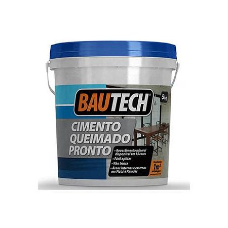 Cimento Queimado Pronto  -  Bautech (5 Kg)